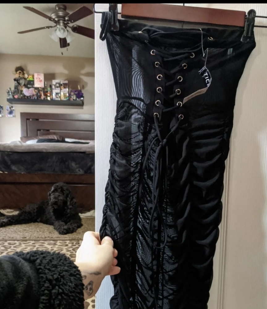 Bodycon see-through lingerie